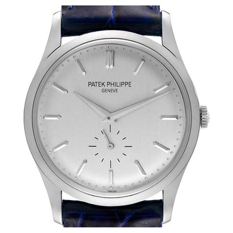 patek philippe calatrava 7119 g-010|Patek Philippe Calatrava white gold.